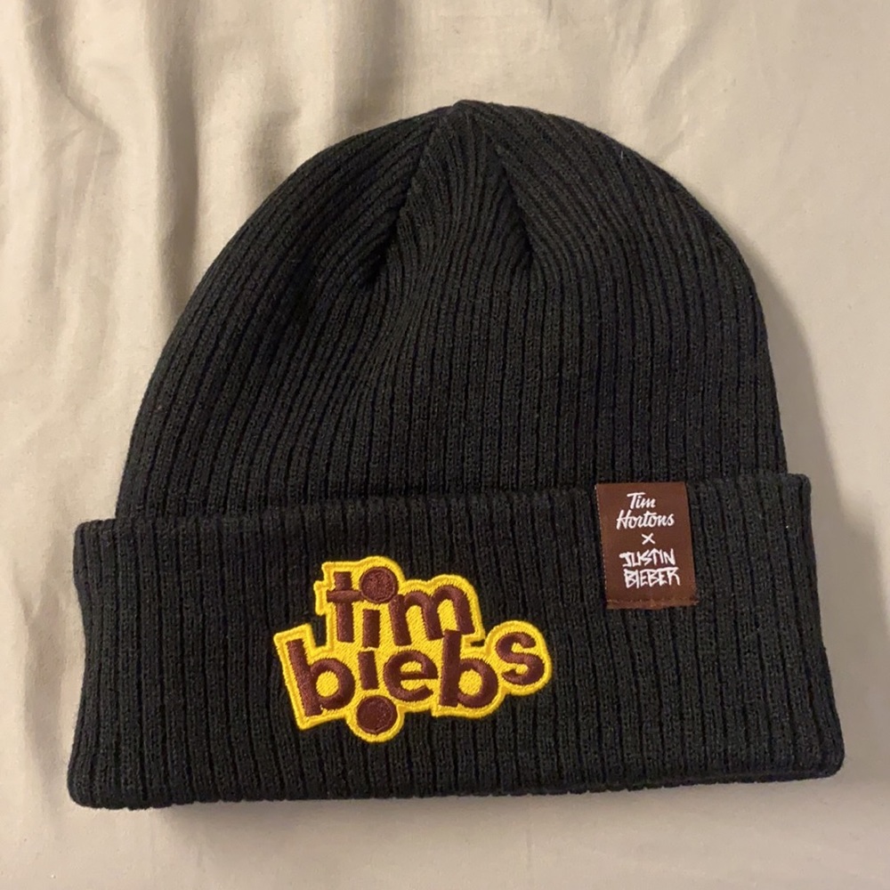 JUSTIN BIEBER x Tim Hortons Limited Edition TimBiebs Beanie/Toque